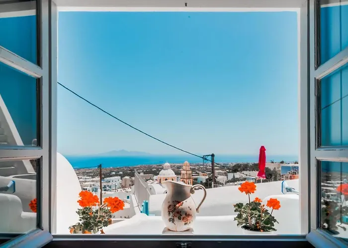 Sunrise And Sea View Cave 펜션 산토리니