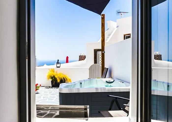 펜션 Sunrise And Sea View Cave 산토리니